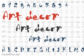 Art decor Font