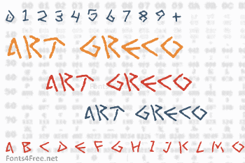 Art Greco Font