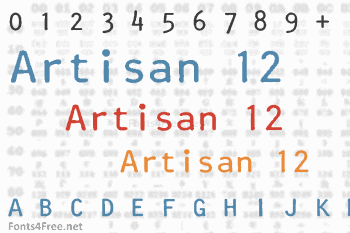 Artisan 12 Font