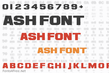 Ash Font