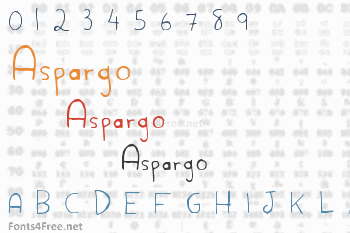 Aspargo Font