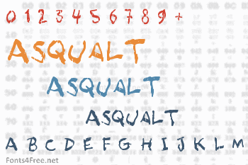Asqualt Font