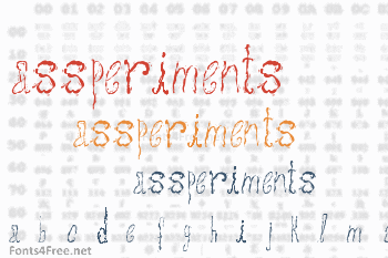 Assperiments Font