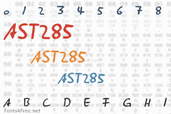 AST285 Font