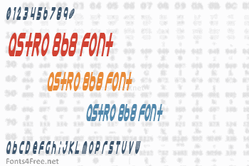 Astro 868 Font