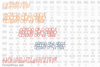 Astro 869 Font