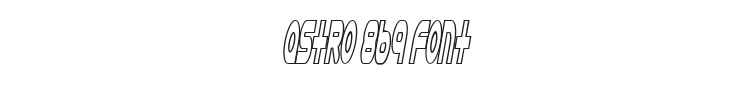 Astro 869 Font