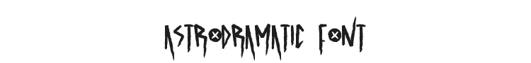 Astrodramatic Font