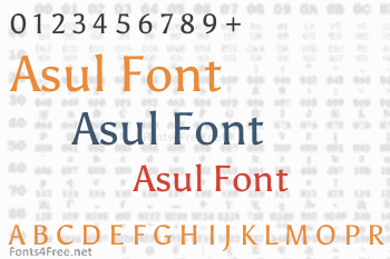 Asul Font