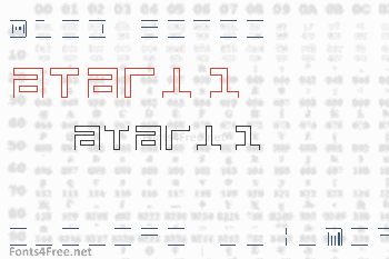 Atari 1 Font