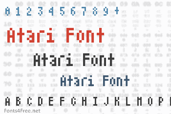 Atari Font