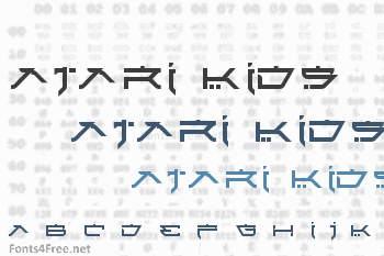 Atari Kids Font