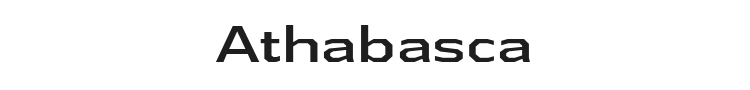 Athabasca Font Preview