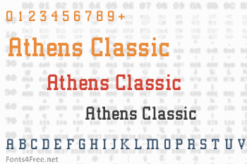 Athens Classic Font