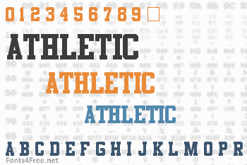 Athletic Font