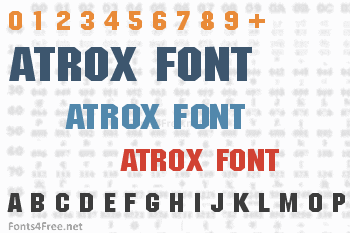 Atrox Font
