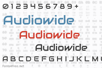 Audiowide Font