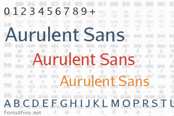 Aurulent Sans Font