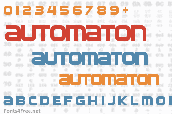 Automaton Font