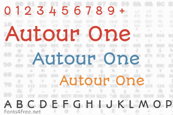 Autour One Font