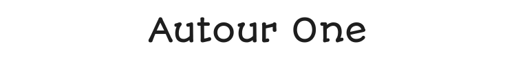 Autour One Font