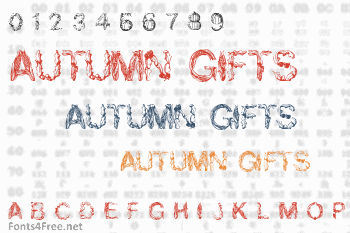 Autumn Gifts Font