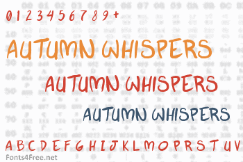 Autumn Whispers Font