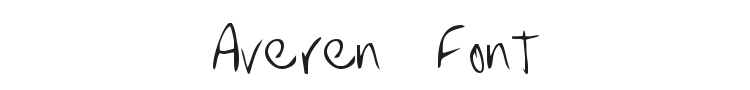 Averen Font Preview