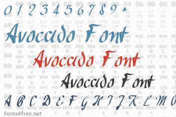 Avocado Font