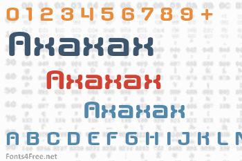 Axaxax Font