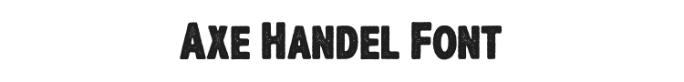 Axe Handel Font Preview