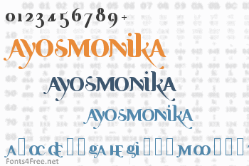 Ayosmonika Font