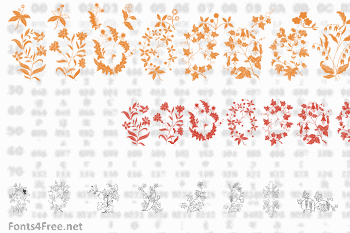 Azalleia Ornaments Font