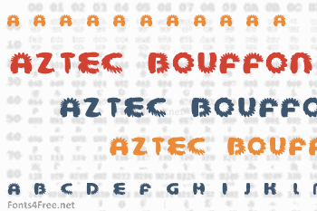 Aztec Bouffon Font