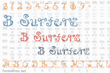 B Surfers Font