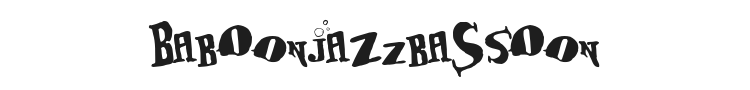 BabOonjaZzbaSsOon Font Preview