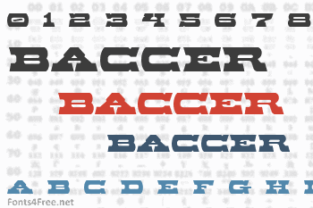 Baccer Font