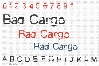 Bad Cargo Font