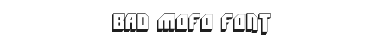 Bad Mofo Font Preview