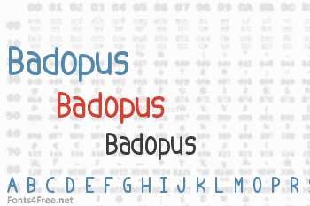 Badopus Font