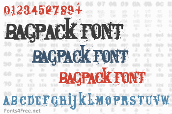 Bagpack Font