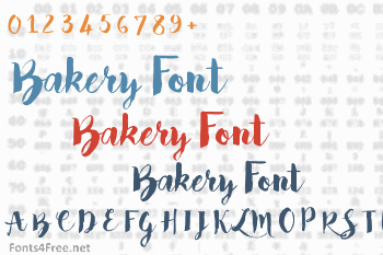 Bakery Font