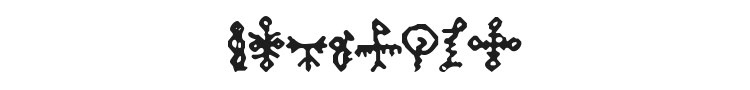 Bamum Symbols 1 Font