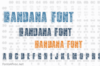 Bandana Font