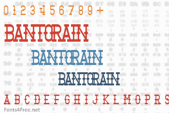 Bantorain Font