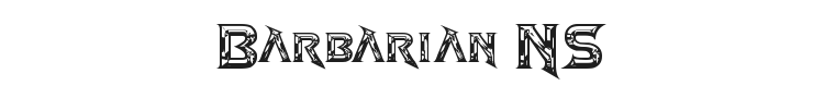 Barbarian NS Font