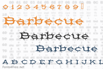 Barbecue Font