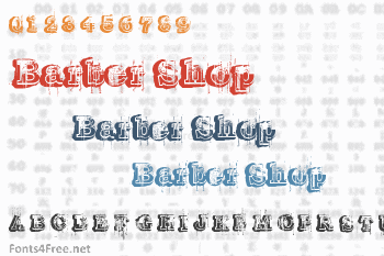 Barber Shop Font