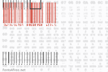 Barcoding Font