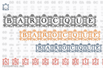 Barocque Capitals Font